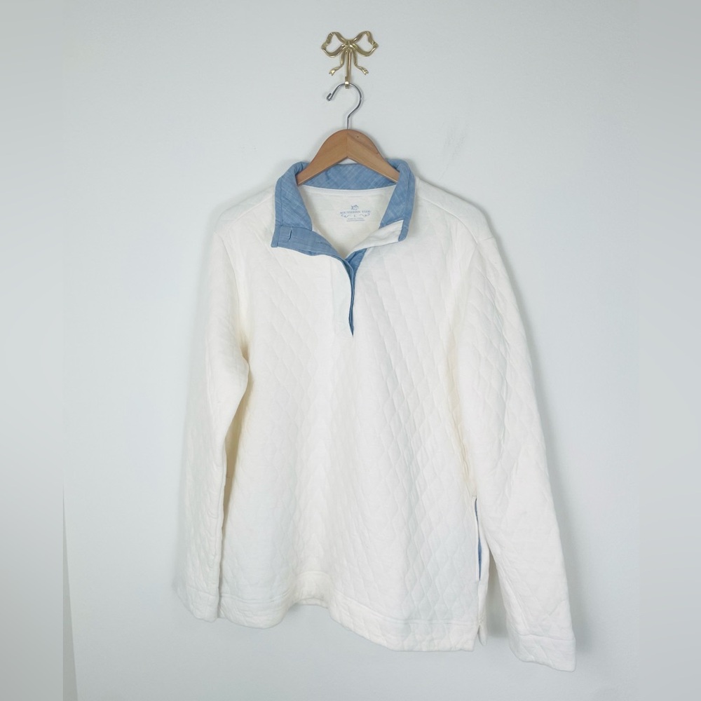 SOUTHERN‎ TIDE QUILTED PULLOVER